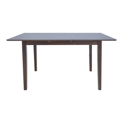 Mabor extendable wood table in walnut color 120-150x80x73.8cm