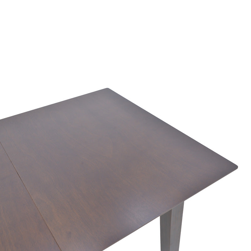 Mabor extendable wood table in walnut color 120-150x80x73.8cm