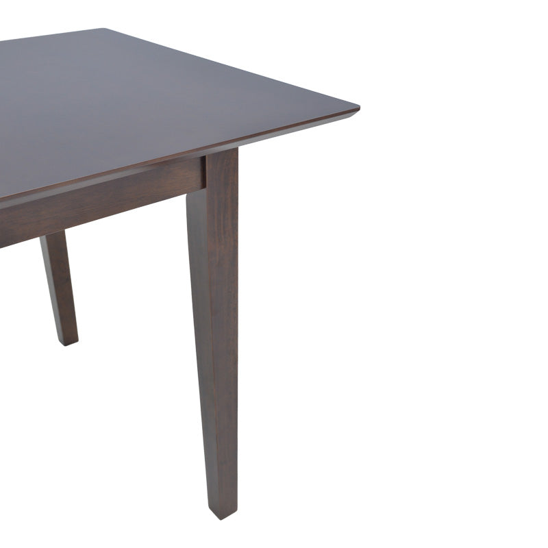 Mabor extendable wood table in walnut color 120-150x80x73.8cm