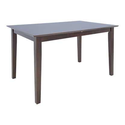 Mabor extendable wood table in walnut color 120-150x80x73.8cm