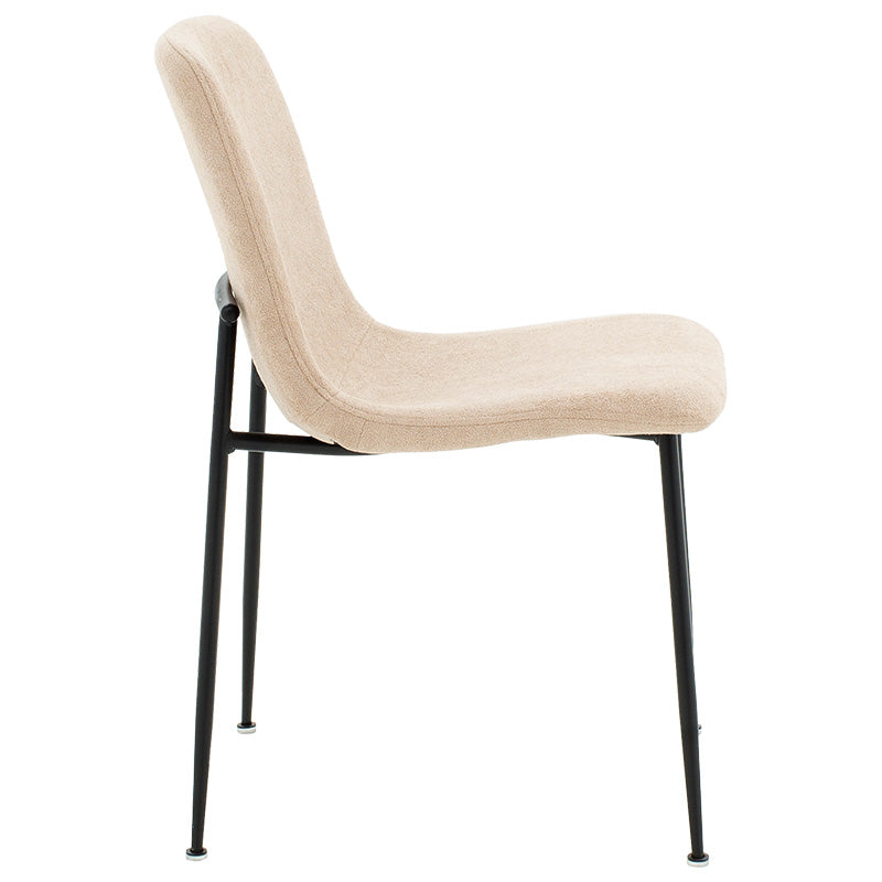 Gratify chair fabric ecru-leg black