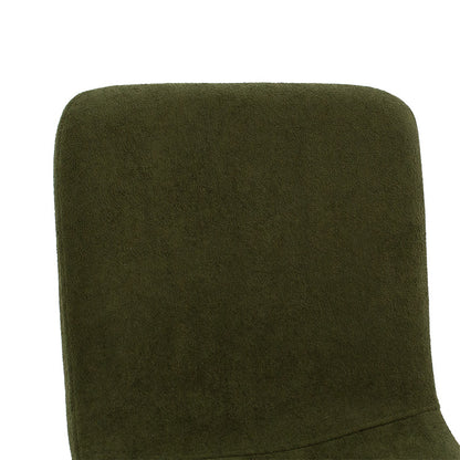 Gratify pakoworld chair boucle fabric khaki-leg black