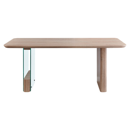 Dining table Faghan pakoworld brown mdf 180x90x76cm