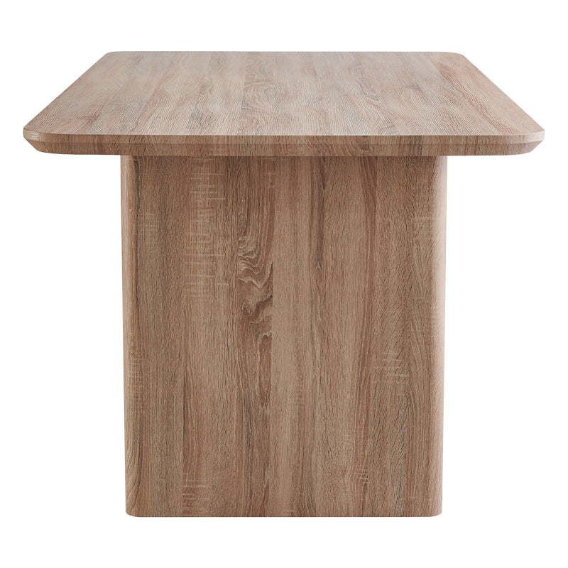 Dining table Faghan pakoworld brown mdf 180x90x76cm