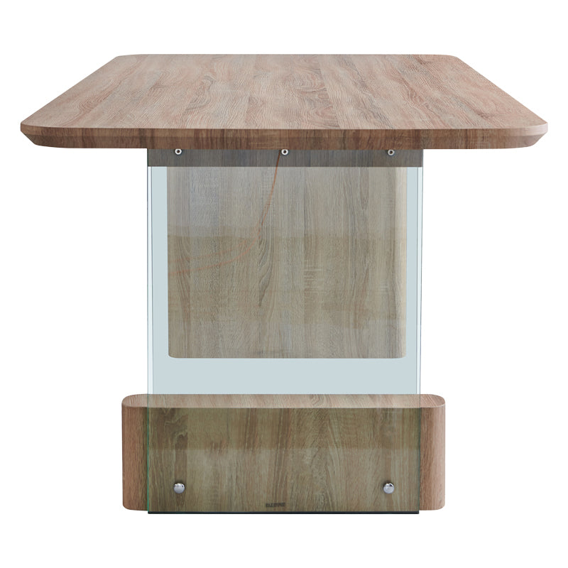 Dining table Faghan pakoworld brown mdf 180x90x76cm