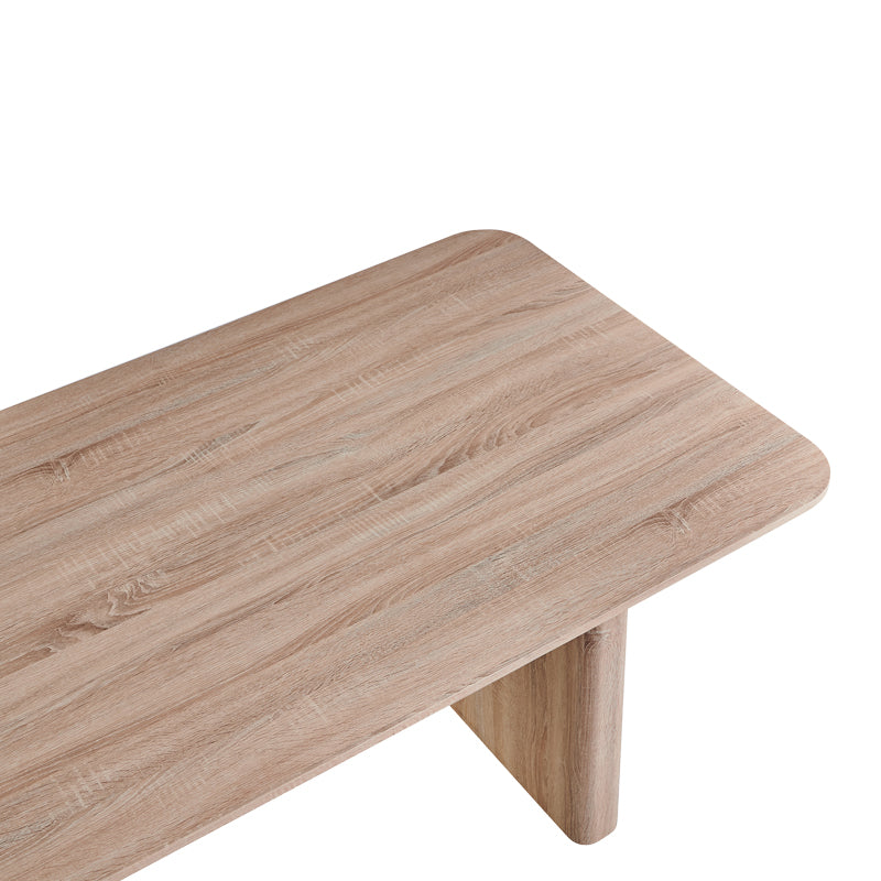 Dining table Faghan pakoworld brown mdf 180x90x76cm