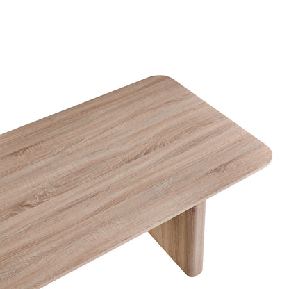 Dining table Faghan pakoworld brown mdf 180x90x76cm