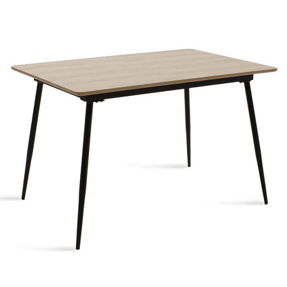 Shazam pakoworld table polymorphic-opening MDF color sonoma 120-160x80x76εκ