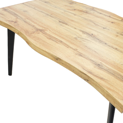 Dining table Velto pakoworld MDF sonoma160x90x76εκ