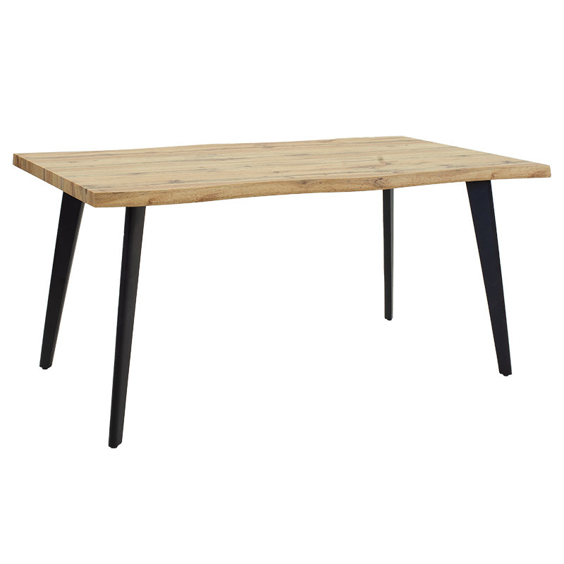 Dining table Velto pakoworld MDF sonoma160x90x76εκ