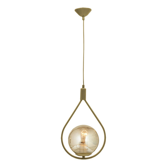 Ceiling light PWL-1001 pakoworld E27 golden antique D20x80cm