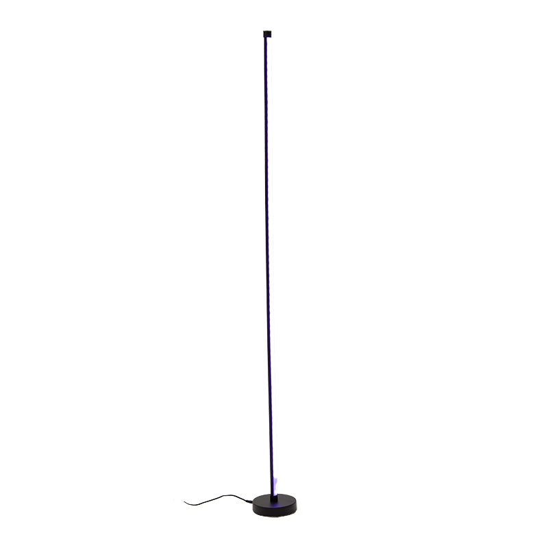 Floor lamp PWL-1053 pakoworld RGB LED 20W in black color 15x15x128cm