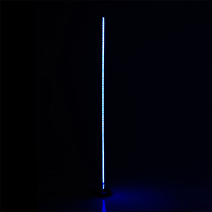 Floor lamp PWL-1053 pakoworld RGB LED 20W in black color 15x15x128cm