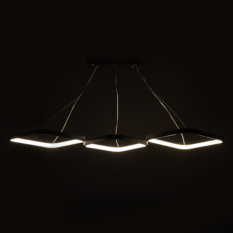 Ceiling light PWL-1174 pakoworld LED 3000K in silver color 90x32x36cm