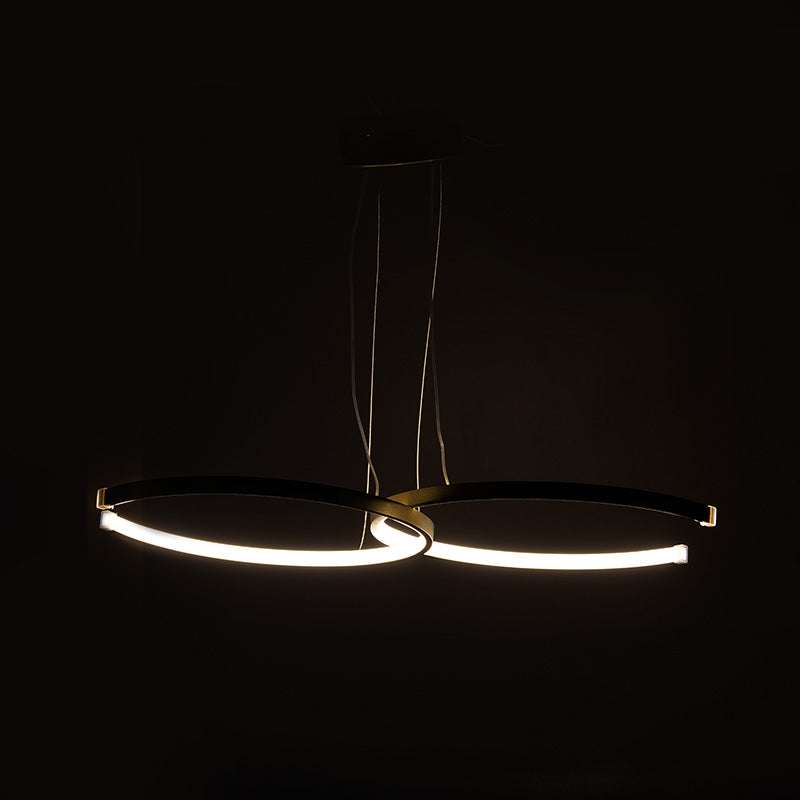 Ceiling light PWL-1176 pakoworld LED 3000K in golden color 66x39x44cm