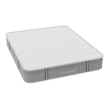 Mattress Diamond pakoworld 3 zone pocket spring+ gel memory foam 25-27cm 150x200cm