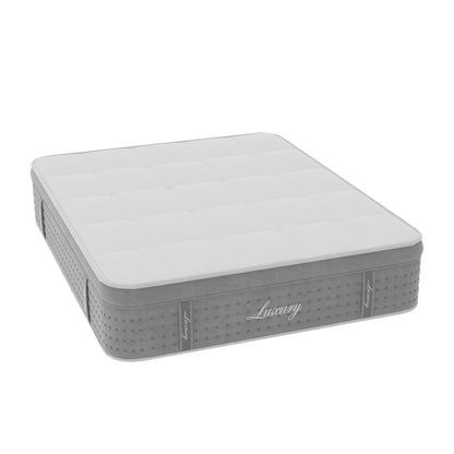 Mattress Luxury pakoworld 5 zone pocket spring+gel memory foam+latex 34-36cm 150x200cm