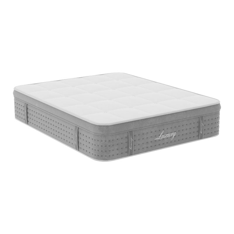 Mattress Luxury pakoworld 5 zone pocket spring+gel memory foam+latex 34-36cm 150x200cm