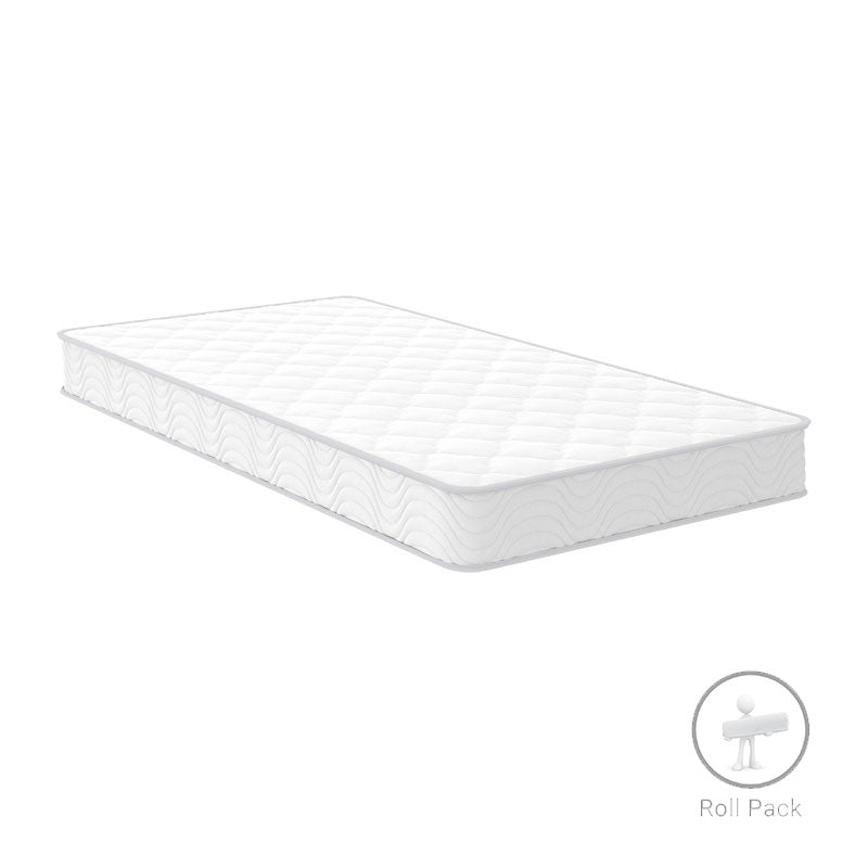 Mattress Levander pakoworld bonnel springs roll pack single sided 15-17cm 100x200cm