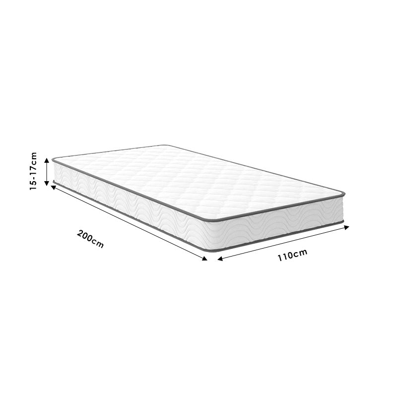 Mattress Levander pakoworld bonnel spring roll pack single sided 15-17cm 110x200cm