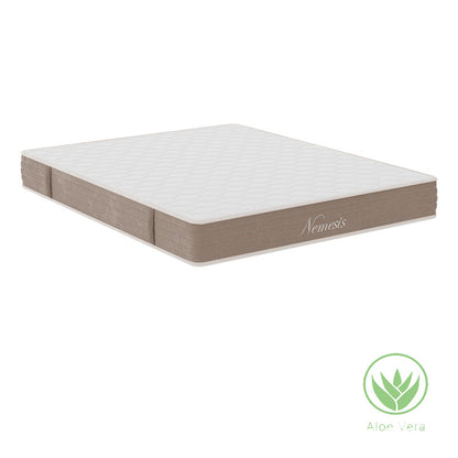 Mattress Nemesis pakoworld pocket spring roll pack double sided aloe vera 20-22cm 150x200cm