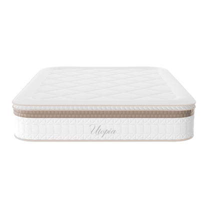 Utopia pakoworld pocket spring mattress with aloe vera top layer 30-32cm 160x200cm