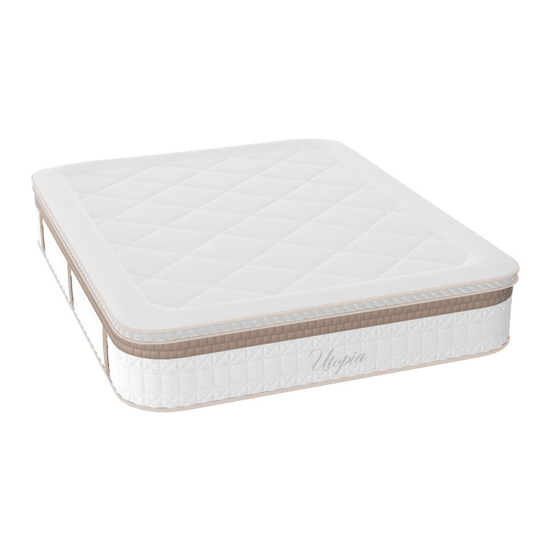 Utopia pakoworld pocket spring mattress with aloe vera top layer 30-32cm 160x200cm