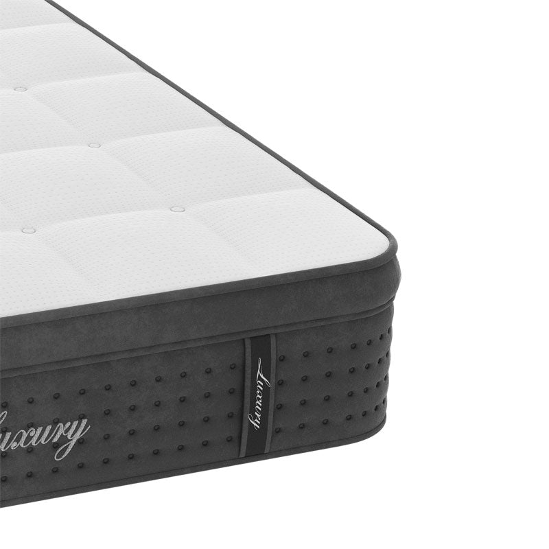 Mattress Luxury pakoworld pocket spring + gel memory foam + latex double sided aloe vera 34-36cm 150x200cm