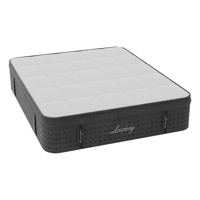 Mattress Luxury pakoworld pocket spring + gel memory foam + latex aloe vera 34-36cm 160x200cm