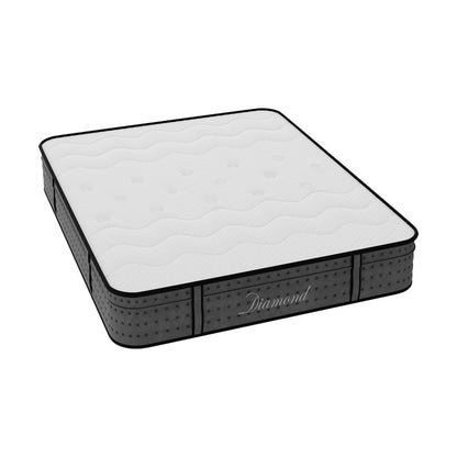 Mattress Diamond pakoworld 3 zone pocket spring+ gel memory foam 25-27cm 140x200cm