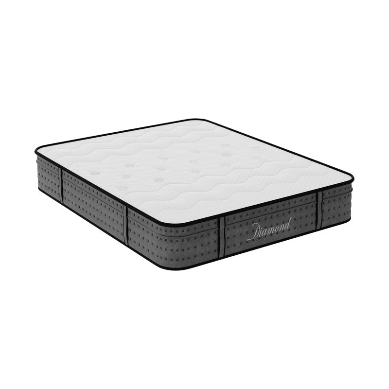 Mattress Diamond pakoworld 3 zone pocket spring+ gel memory foam 25-27cm 140x200cm