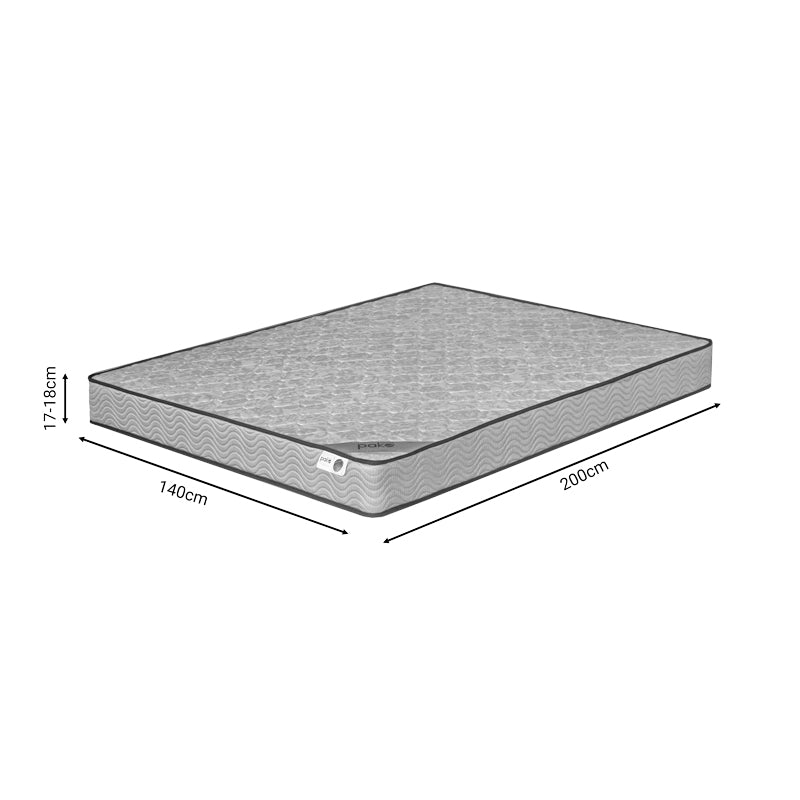 Mattress Klaudia Continuous spring single sided 140x200cm