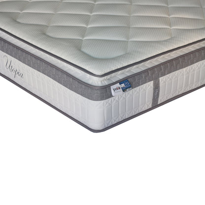 Mattress Utopia single sided pocket spring with topsoil 30-32cm 140x200cm