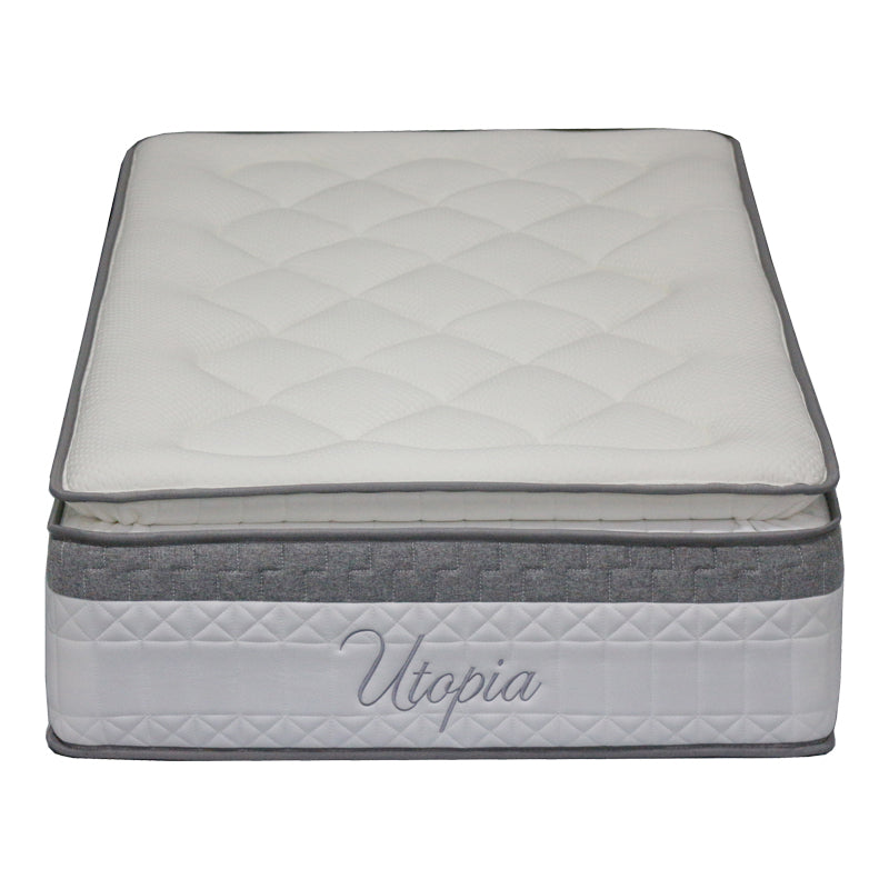 Mattress Utopia pocket spring with topsoil 30-32cm 90x190cm