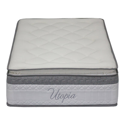 Mattress Utopia pocket spring with topsoil 30-32cm 90x190cm