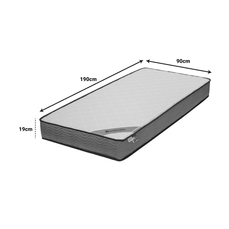 Mattress Frezio pocket spring roll pack both sides 18-19cm 90x190cm