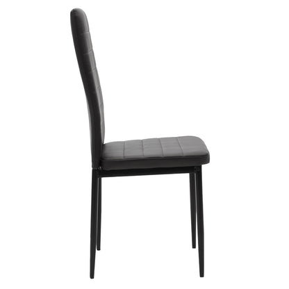 Chair Parker pakoworld metal-PU black