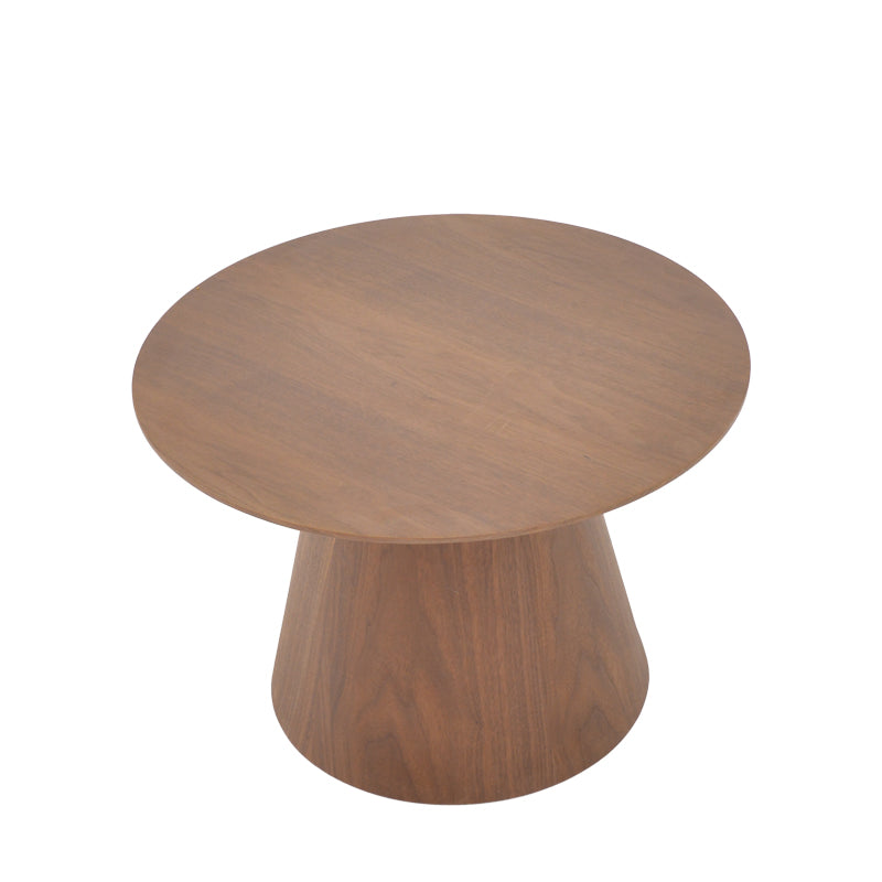 Coffee tables Kayano pakoworld set 2 pieces walnut color mdf