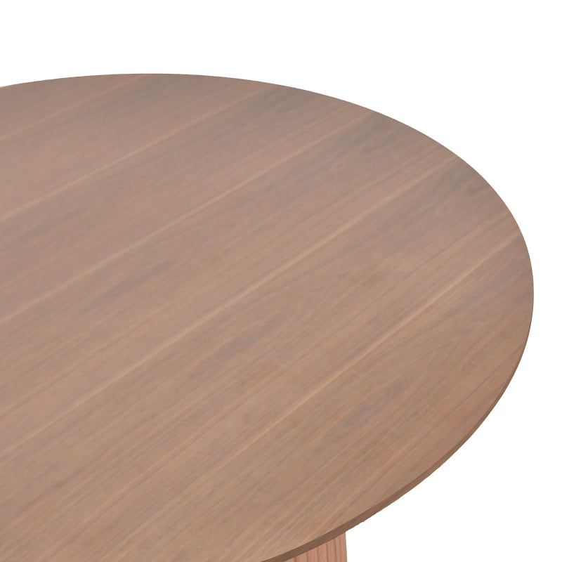 Coffee table Opols mdf in walnut D90x42cm