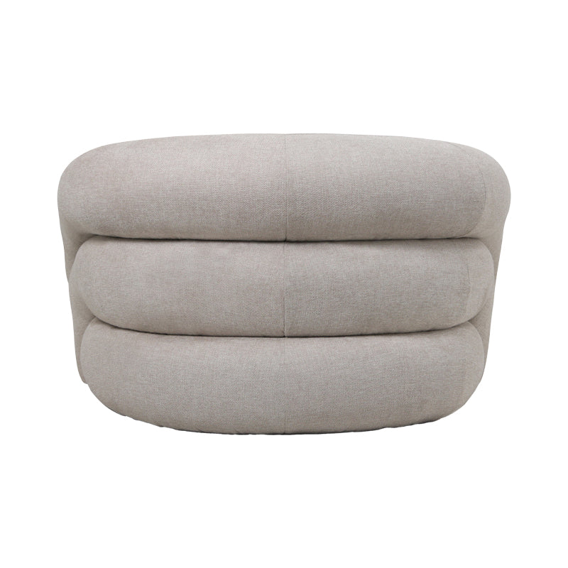 Armchair Lexy cream fabric 100x89.5x60cm