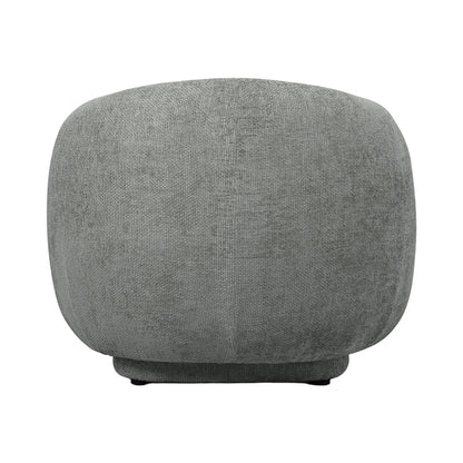 Armchair Freya pakoworld light gray fabric 93x87x76cm