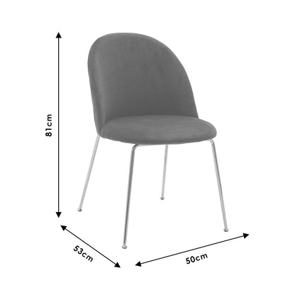 Chair Ruth pakoworld metallic golden gloss with rotten apple velvet