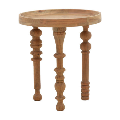 Side tables set 2pcs Kelly pakoworld solid acacia wood natural