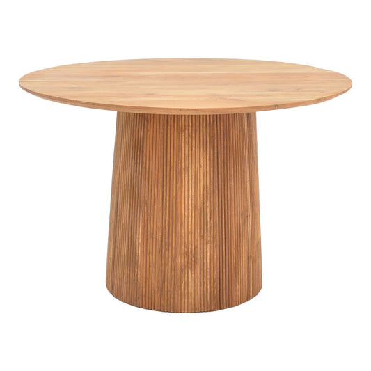 Canicule table pakoworld solid acacia wood in natural shade D120x79cm