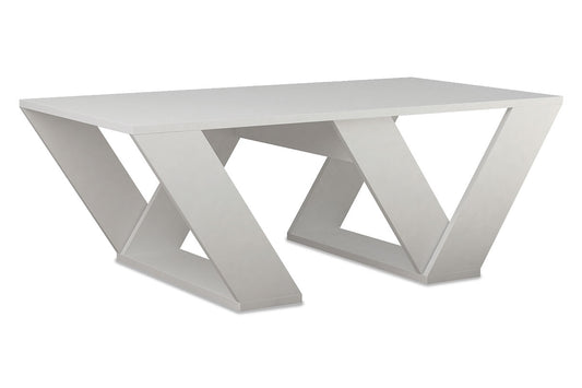 Coffee table Pipra pakoworld in white colour 110x60x40