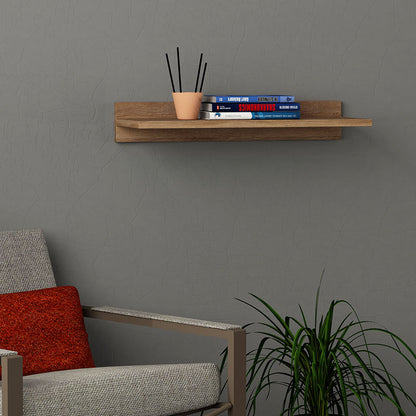 Wall shelf Duz pakoworld natural 60x22x10cm