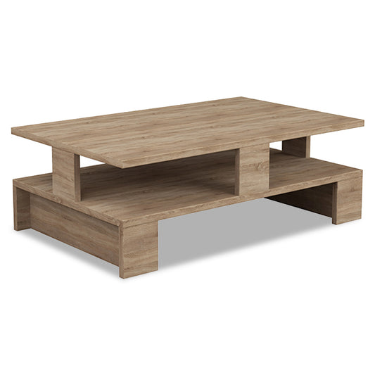 Coffee Table Mansu pakoworld in oak color 80x50x27,5cm