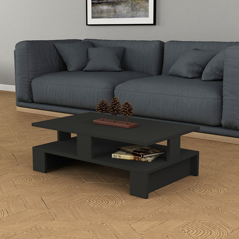 Coffee table Mansu pakoworld in antracite color 80x50x27,5cm