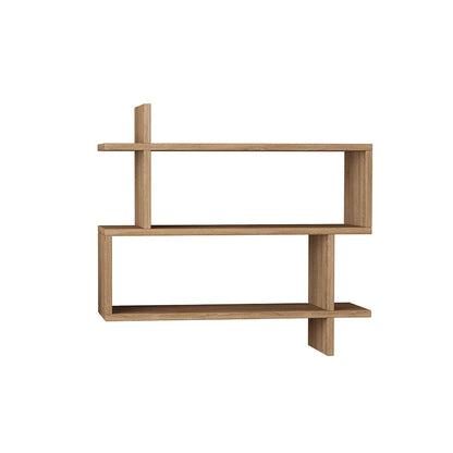 Wall shelf Paralel pakoworld natural Color 70x22x65.5cm
