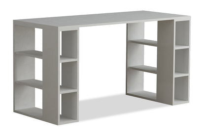 Desk Colmar pakoworld white 140x60x75cm